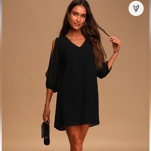LULUS Black long sleeve dress - XL 10-12